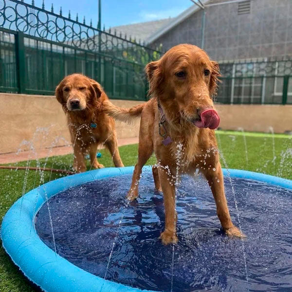 🔥 Non-Slip Splash Pad for Kids and Dog