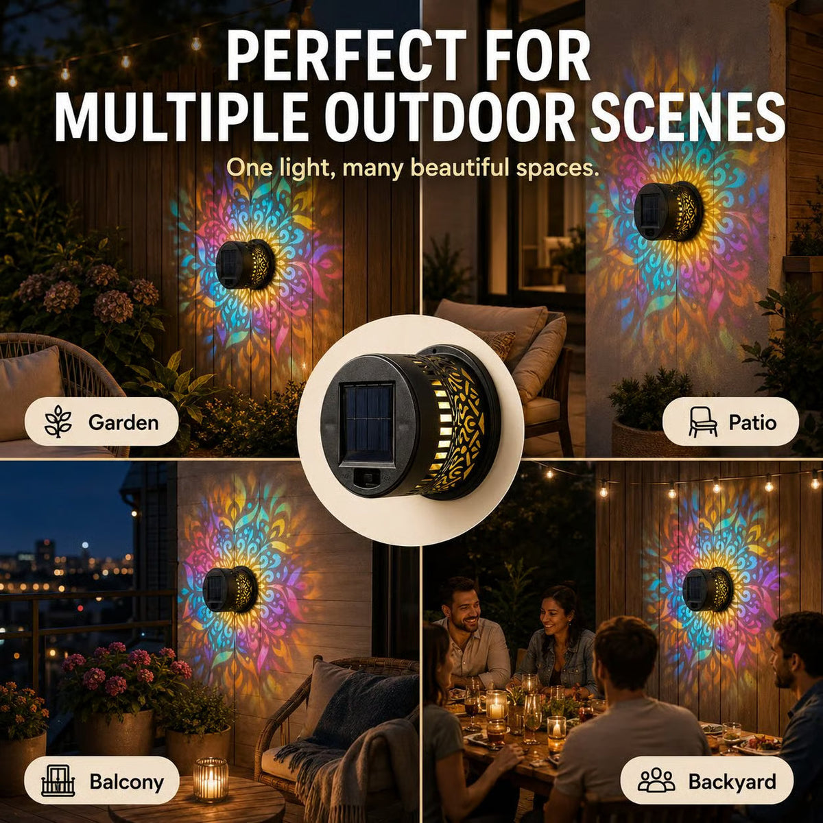 NightBloom™ Mandala Lights