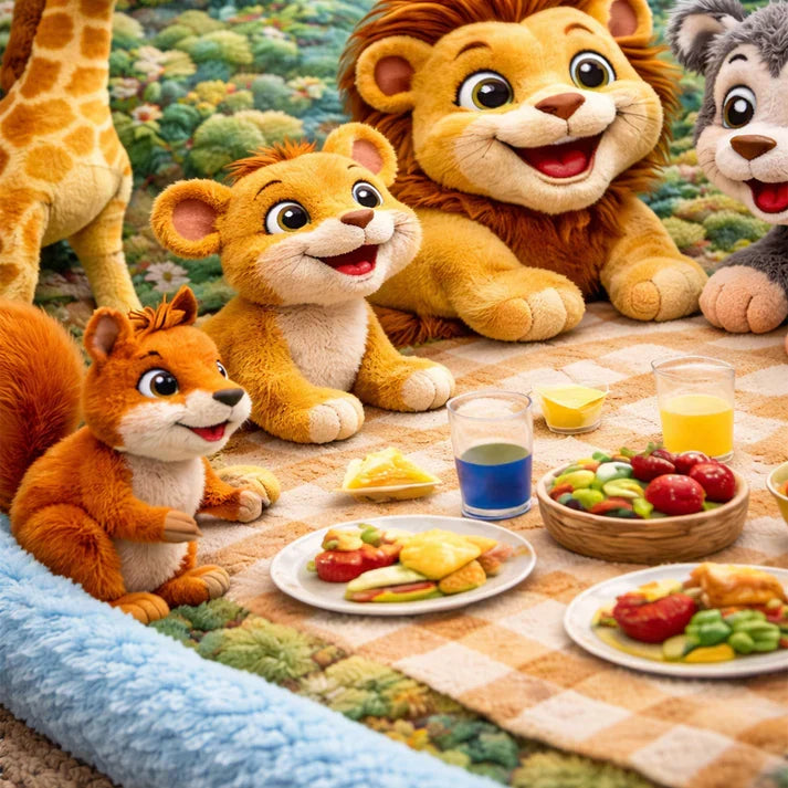 SafariSnug™ 3D Adventure Plush Blanket
