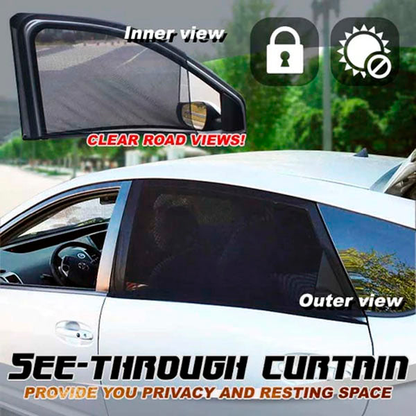 Winncar™ See-through Sunshade Side Window Car Curtain(1 Pair)
