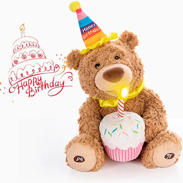 Teddy™ Vocal Happy Birthday Teddy Bear