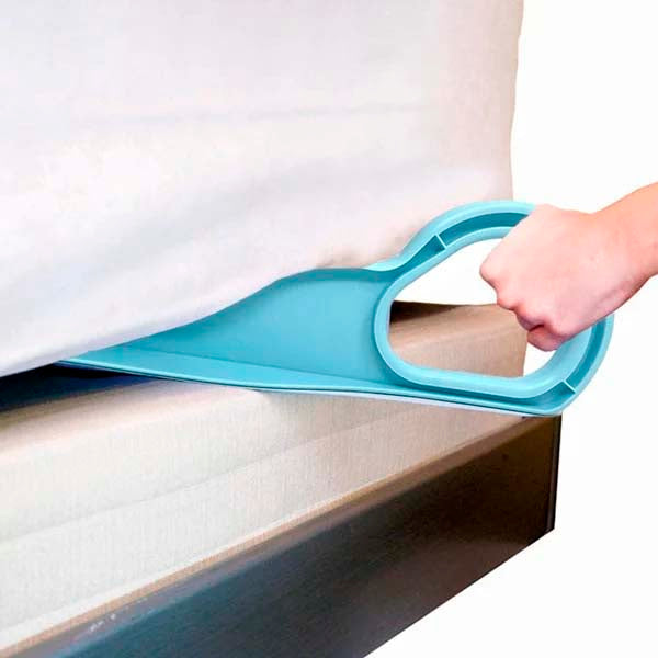 Ergonomic Mattress Wedge Elevator - Bed Making & Mattress Lifting Handy Tool Alleviate Back Pain