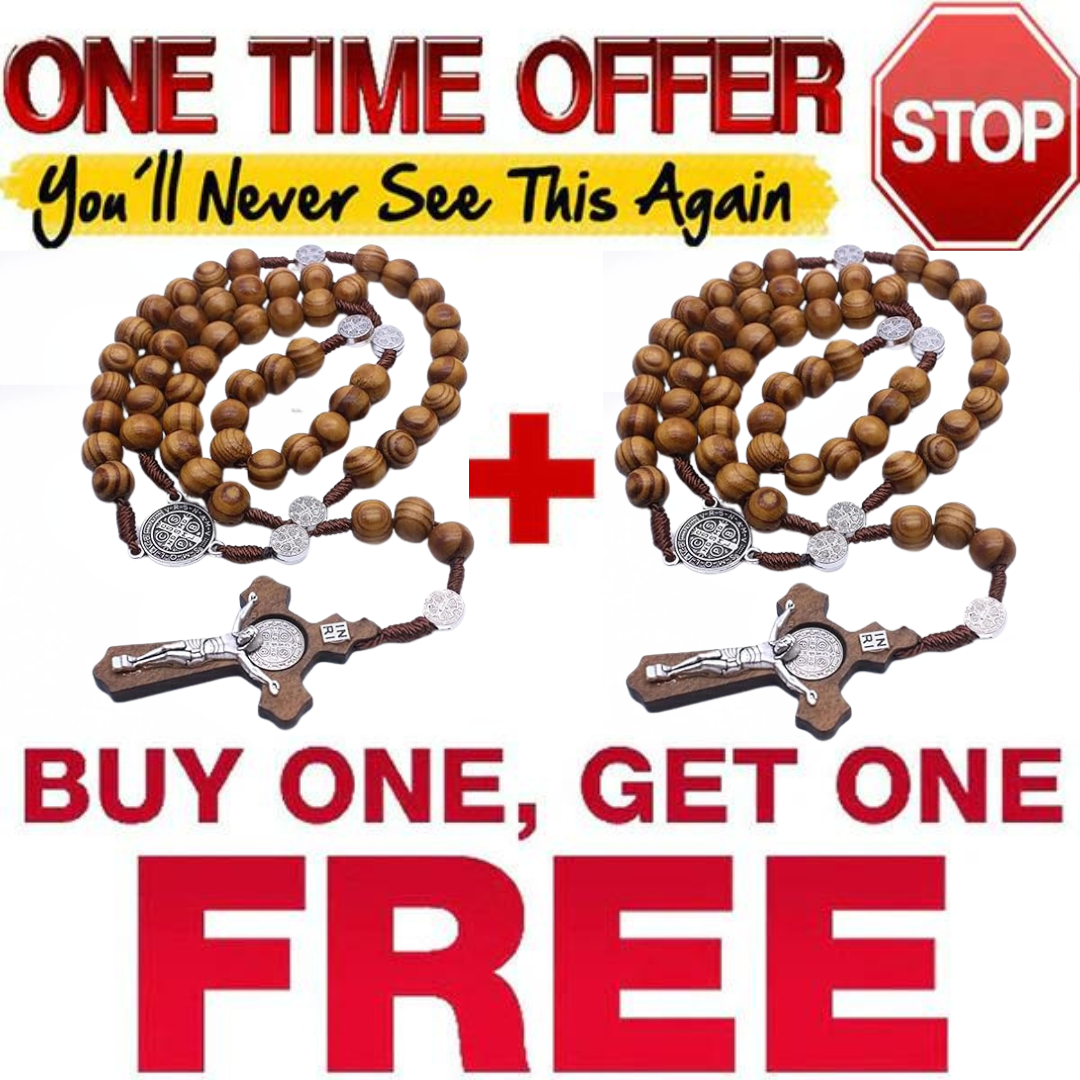 🎁 Get 2 Extra Palo Santo Rosary Necklaces for the price of 1 🎉