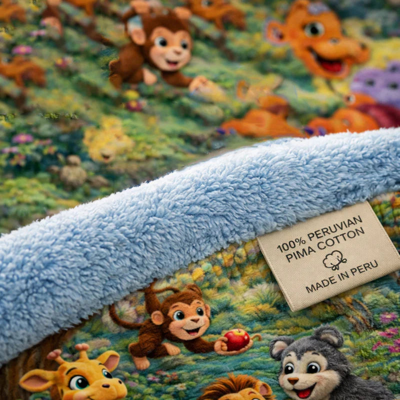 SafariSnug™ 3D Adventure Plush Blanket