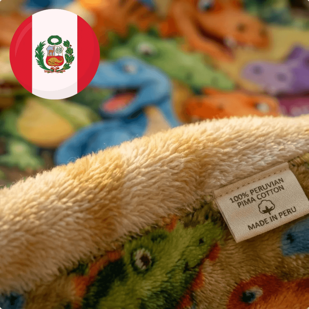 DinoSnug™ 3D Dinosaur Flannel Blanket