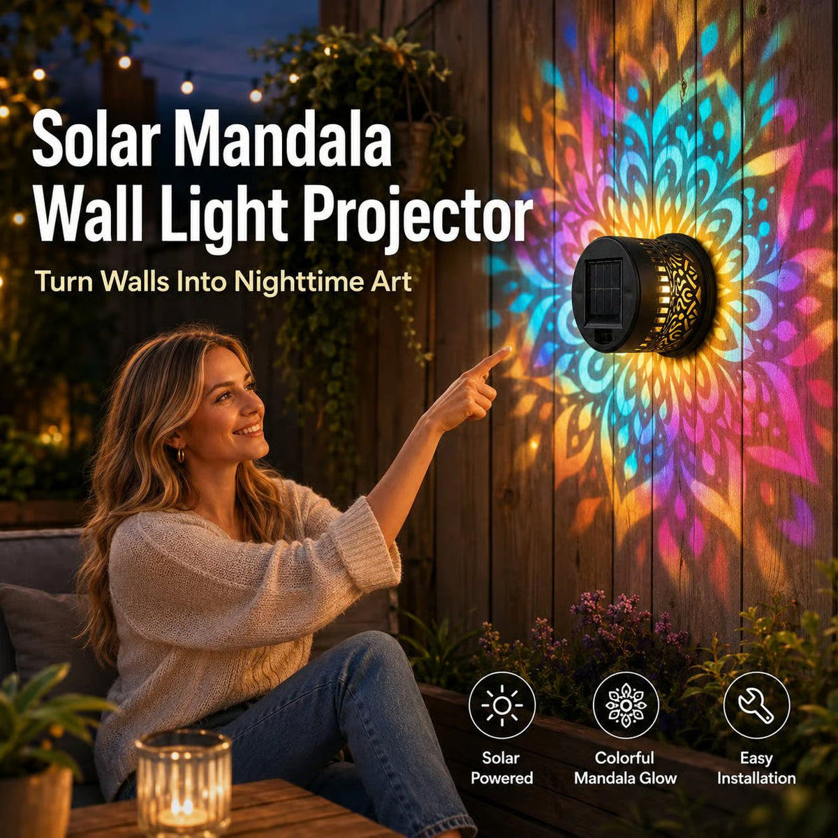 NightBloom™ Mandala Lights