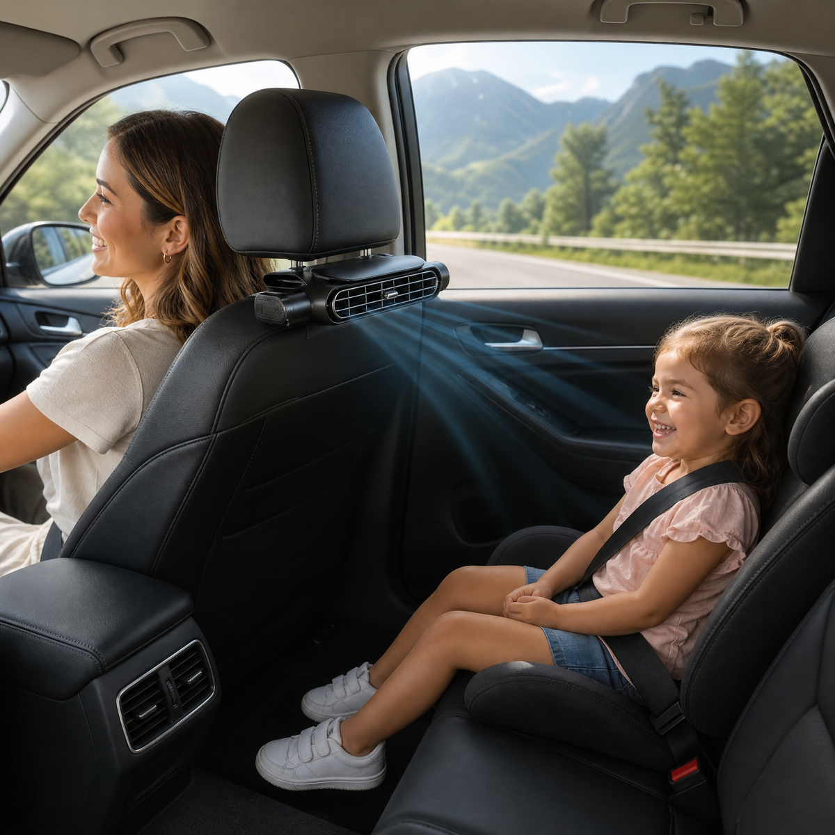 CoolRide™ Backseat Comfort Airflow System